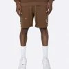 EPTM. EPTM PAISLEY SHORTS-BROWN