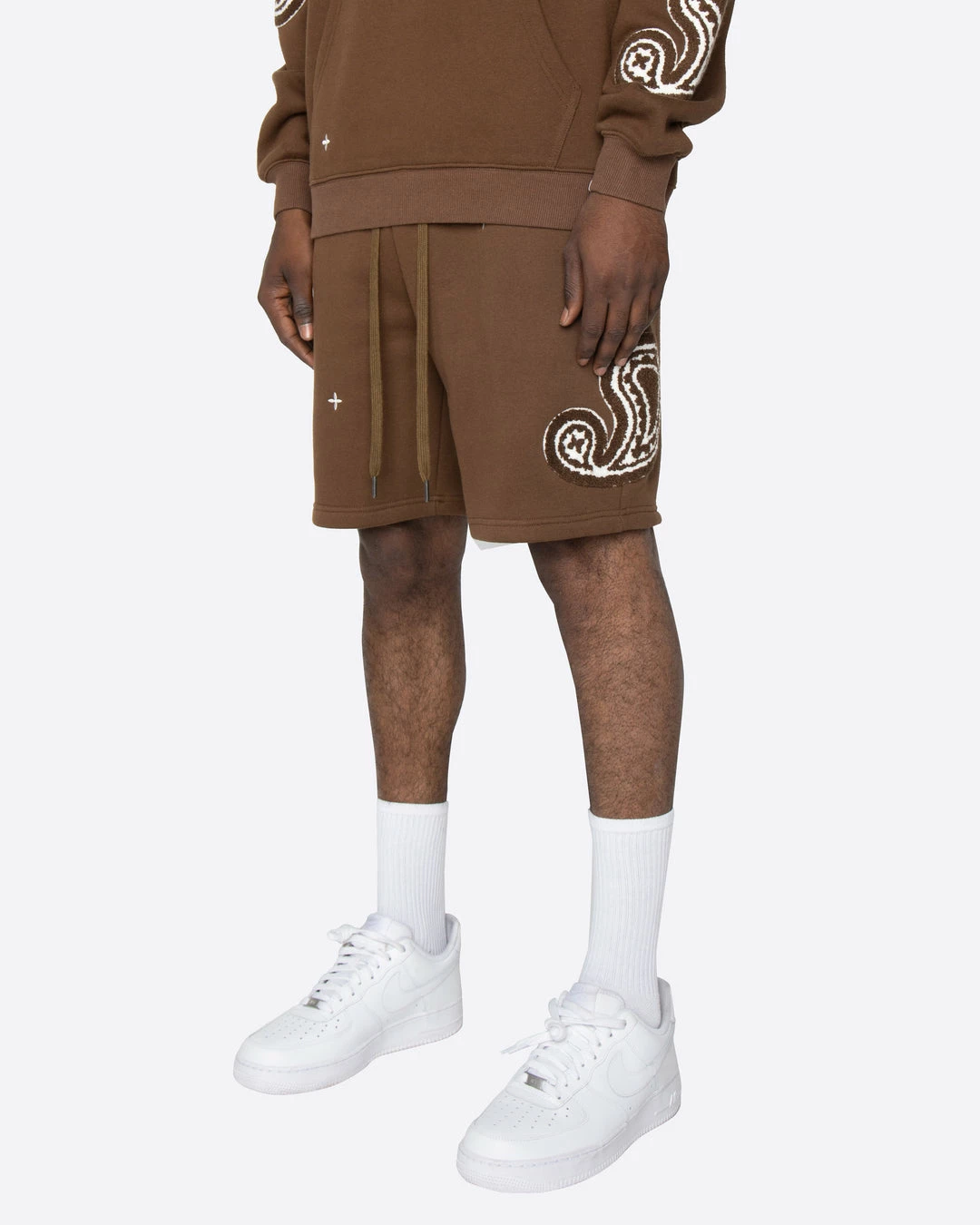 EPTM. EPTM PAISLEY SHORTS-BROWN 2 EPTM. EPTM PAISLEY SHORTS-BROWN