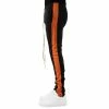 EPTM. EPTM TRACK PANTS-BLACK/ORANGE