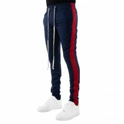 EPTM. EPTM TRACK PANTS-NAVY/RED