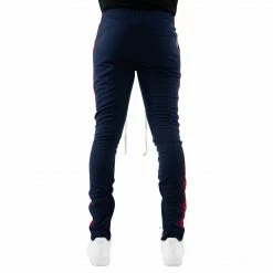 EPTM. EPTM TRACK PANTS-NAVY/RED