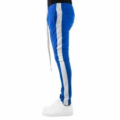 EPTM. EPTM TRACK PANTS-BLUE/WHITE