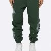 EPTM. SWEATS EPTM PAISLEY SWEATPANTS-HUNTER GREEN