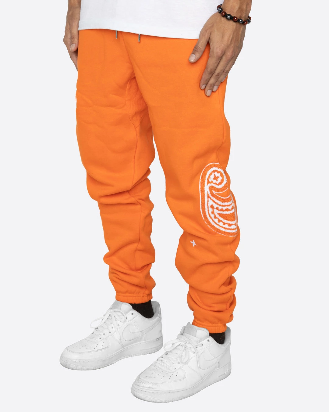 EPTM. EPTM PAISLEY SWEATPANTS-ORANGE 2 EPTM. EPTM PAISLEY SWEATPANTS-ORANGE