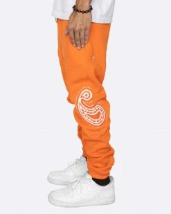 EPTM. EPTM PAISLEY SWEATPANTS-ORANGE 6 EPTM. EPTM PAISLEY SWEATPANTS-ORANGE