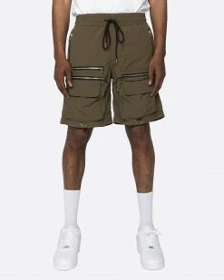 EPTM. EPTM C4 SHORTS-OLIVE
