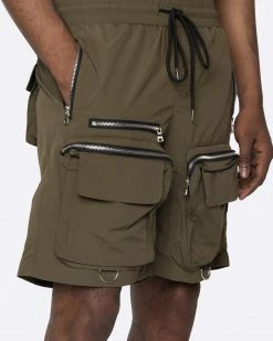EPTM. EPTM C4 SHORTS-OLIVE