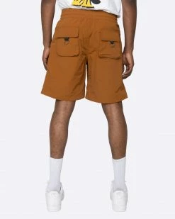 EPTM. EPTM C4 SHORTS-BROWN