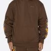 EPTM. HOODIES EPTM NU FLAME PULLOVER-BROWN