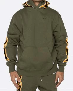 EPTM. HOODIES EPTM NU FLAME PULLOVER-OLIVE