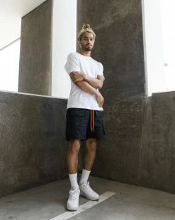 EPTM. EPTM SNAP CARGO SHORTS-BLACK