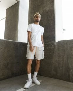 EPTM. EPTM SNAP CARGO SHORTS-GREY