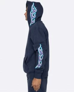 EPTM. EPTM NU FLAME PULLOVER-NAVY