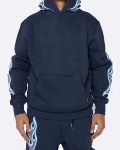 EPTM. EPTM NU FLAME PULLOVER-NAVY