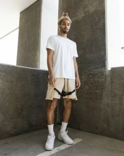 EPTM. EPTM STRAP CARGO SHORTS-KHAKI