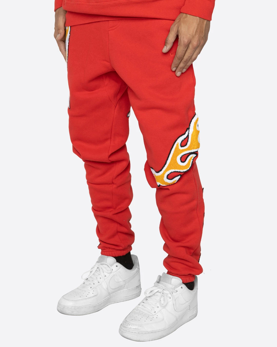 EPTM. EPTM NU FLAME SWEATPANTS-RED 2 EPTM. EPTM NU FLAME SWEATPANTS-RED