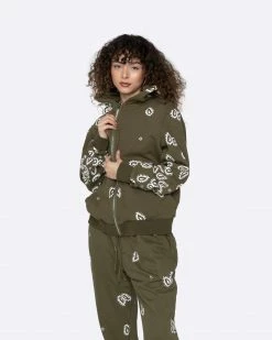 EPTM. HOODIES EPTM AMOEBA PRINT ZIP HOODIE-OLIVE 9 EPTM. HOODIES EPTM AMOEBA PRINT ZIP HOODIE-OLIVE