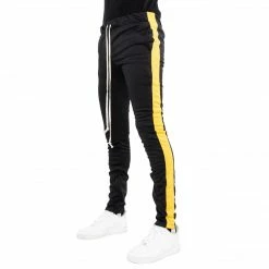 EPTM. EPTM BLACK/YELLOW-Track Pants