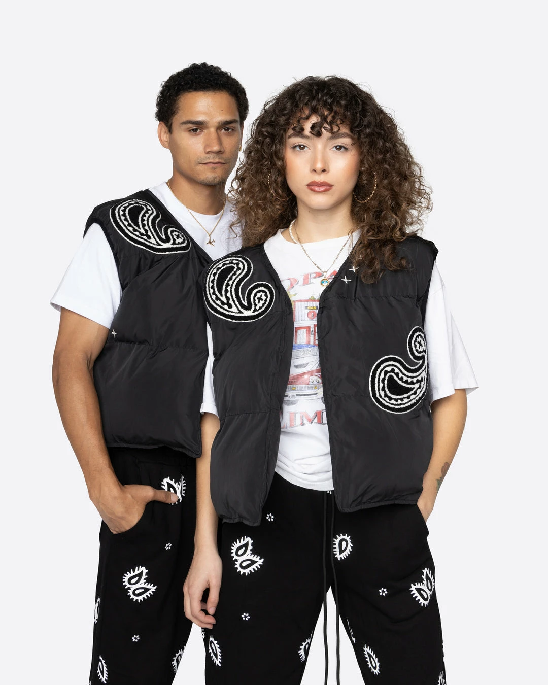 EPTM. EPTM PUFFER VEST (REVERSIBLE )-BLACK VESTS 5 EPTM. EPTM PUFFER VEST (REVERSIBLE )-BLACK VESTS