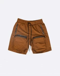 EPTM. EPTM C4 SHORTS-BROWN