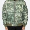 EPTM. JACKETS EPTM TIE DYE BANDANA BOMBER JACKET-OLIVE