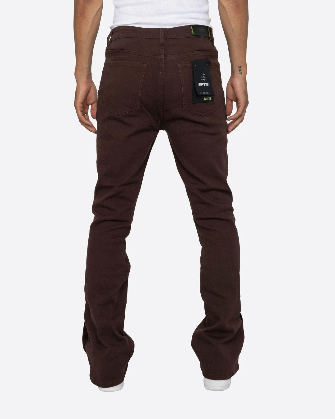 EPTM. EPTM LUMI FLARE PANTS-BROWN NEW ARRIVALS 3 EPTM. EPTM LUMI FLARE PANTS-BROWN NEW ARRIVALS
