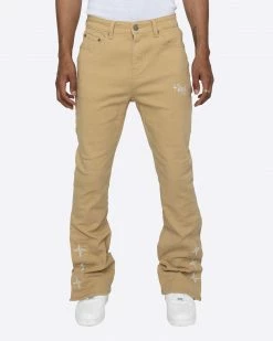 EPTM. EPTM LUMI FLARE PANTS-KHAKI