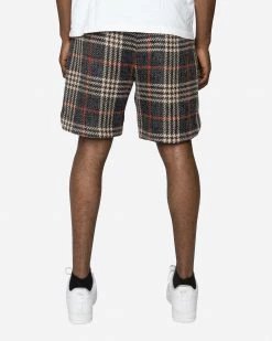 EPTM. EPTM TWEED TRUCKER SHORTS-GREY 7 EPTM. EPTM TWEED TRUCKER SHORTS-GREY