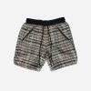 EPTM. EPTM TWEED TRUCKER SHORTS-BROWN