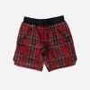EPTM. EPTM TWEED TRUCKER SHORTS-RED