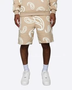 EPTM. EPTM PUFFY SHORTS-KHAKI NEW ARRIVALS