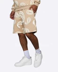 EPTM. EPTM PUFFY SHORTS-KHAKI NEW ARRIVALS