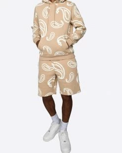 EPTM. EPTM PUFFY SHORTS-KHAKI NEW ARRIVALS