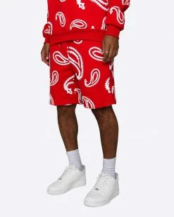 EPTM. EPTM PUFFY SHORTS-RED NEW ARRIVALS