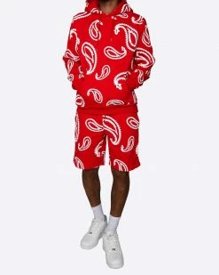 EPTM. EPTM PUFFY SHORTS-RED NEW ARRIVALS