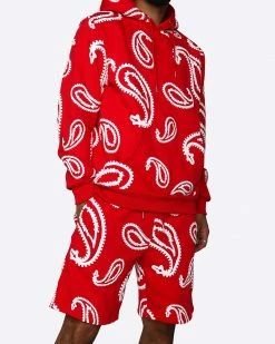 EPTM. NEW ARRIVALS EPTM PUFFY HOODIE-RED