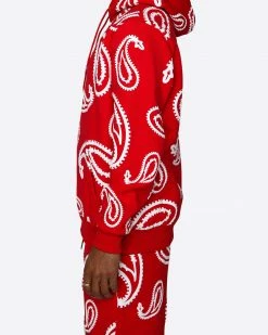 EPTM. NEW ARRIVALS EPTM PUFFY HOODIE-RED