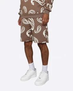 EPTM. EPTM PUFFY SHORTS-COFFEE NEW ARRIVALS