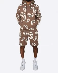 EPTM. EPTM PUFFY SHORTS-COFFEE NEW ARRIVALS