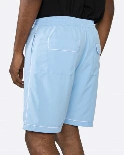 EPTM. EPTM PIPING SHORTS-BABY BLUE