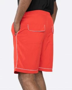 EPTM. EPTM PIPING SHORTS-RED