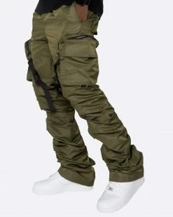 EPTM. CARGOS EPTM STACKED FLARE CARGO 2.0-OLIVE