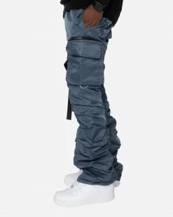 EPTM. CARGOS EPTM STACKED FLARE CARGO 2.0-STEEL BLUE