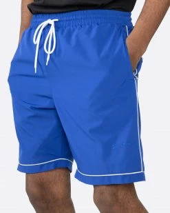 EPTM. EPTM PIPING SHORTS-BLUE