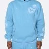 EPTM. HOODIES EPTM PAISLEY HOODIE-BABY BLUE