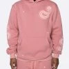 EPTM. HOODIES EPTM PAISLEY HOODIE-PINK