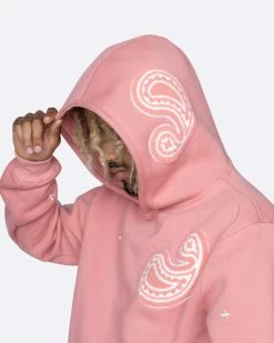 EPTM. HOODIES EPTM PAISLEY HOODIE-PINK