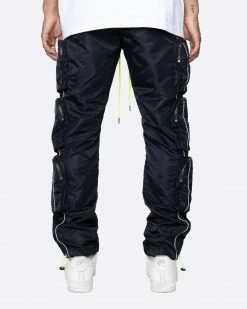 EPTM. EPTM 3M TRIPLE CARGO PANTS-BLACK NEW ARRIVALS