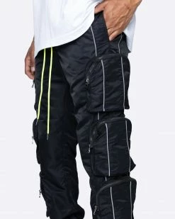 EPTM. EPTM 3M TRIPLE CARGO PANTS-BLACK NEW ARRIVALS