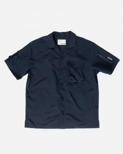 EPTM. SHIRTS EPTM SNAP BUTTON SHIRT-NAVY
